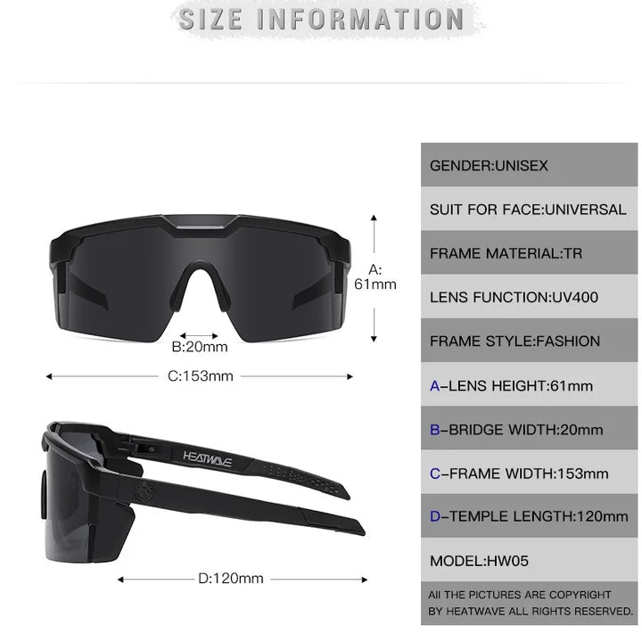 windproof sunglasses for men women sunglasses HW05