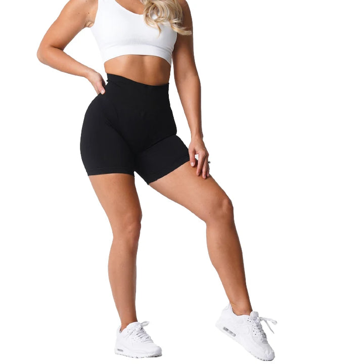 NVGTN Spandex Solid Seamless Shorts Women