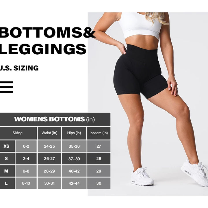 NVGTN Spandex Solid Seamless Shorts Women