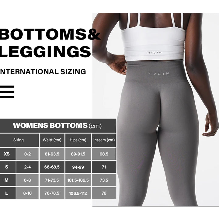 NVGTN Solid Seamless Leggings Women Soft Workout Tights Fitness Outfits